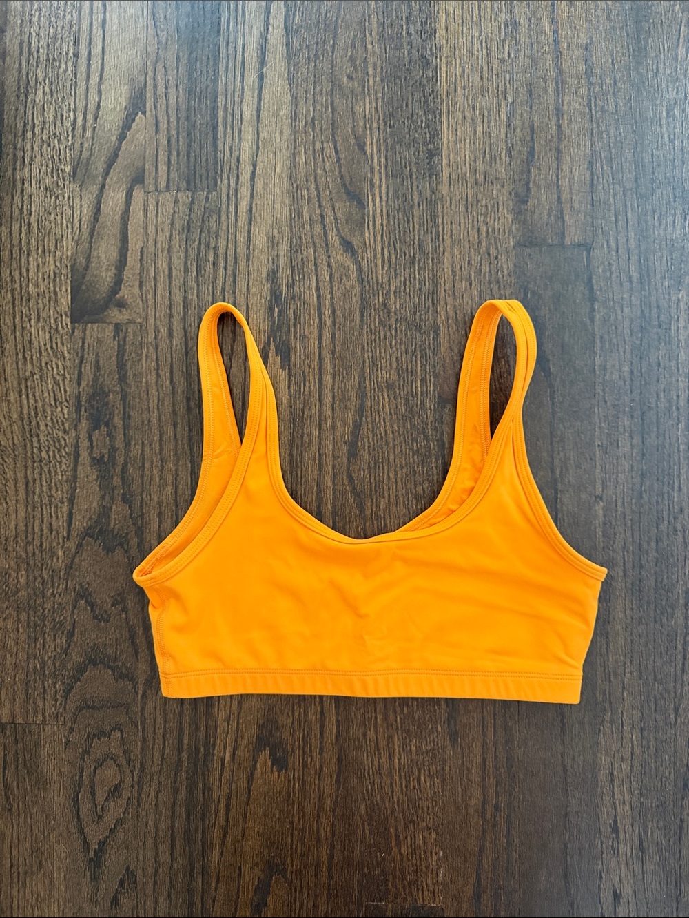 Aritzia Bright Orange Sports Bra